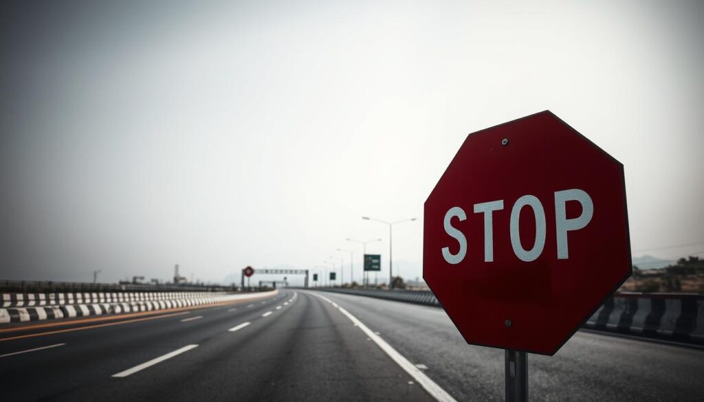 Rambu Lalu Lintas Contraflow