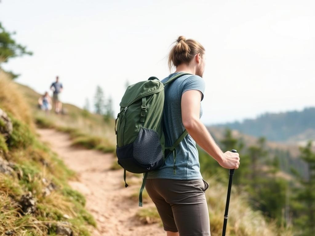 Hiking dengan interval untuk menggabungkan latihan outdoor Hiking dengan interval untuk menggabungkan latihan outdoor