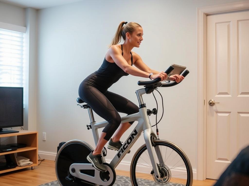 Indoor cycling untuk menggabungkan latihan indoor Indoor cycling untuk menggabungkan latihan indoor