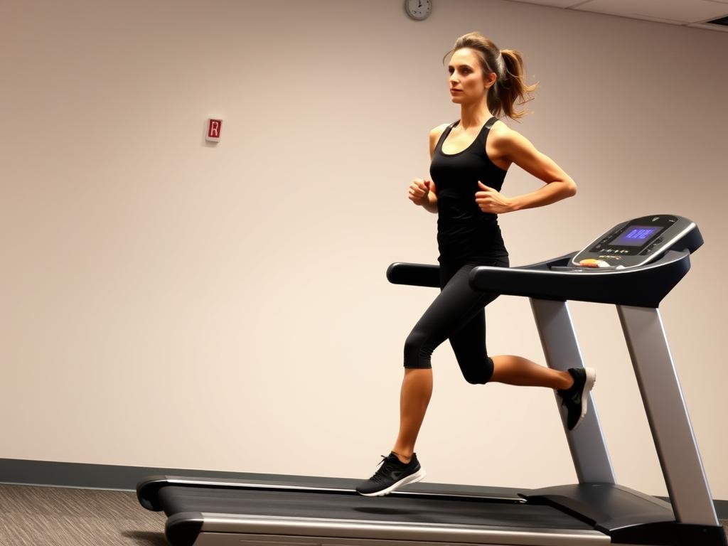 Latihan interval di treadmill untuk menggabungkan latihan indoor Latihan interval di treadmill untuk menggabungkan latihan indoor